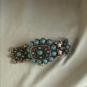 Turquoise color stone and Silver tone Keneth Cole Bracelet
